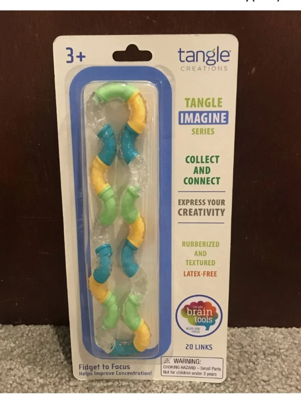 TANGLE IMAGINE SERIES Sensory Fidget Toy Rubberized And Textured Latex Free